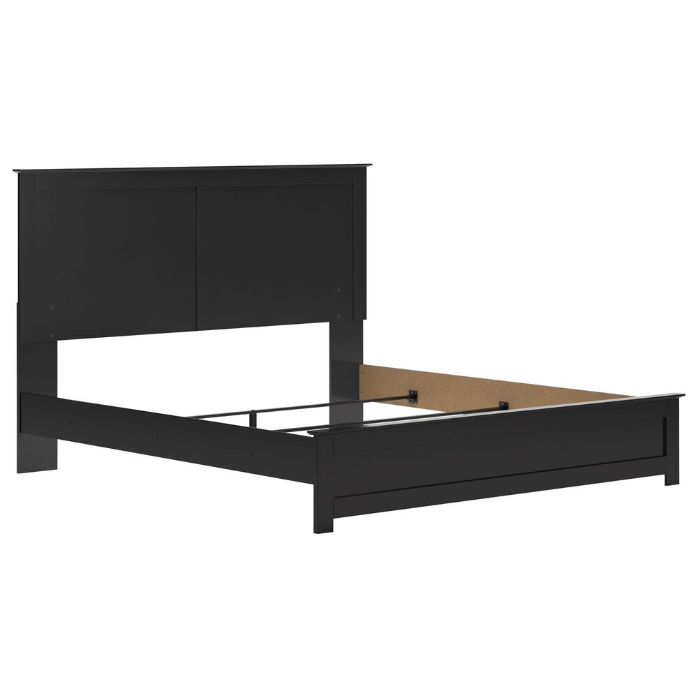 Ashley Maribel King Panel Bed in Black, , large