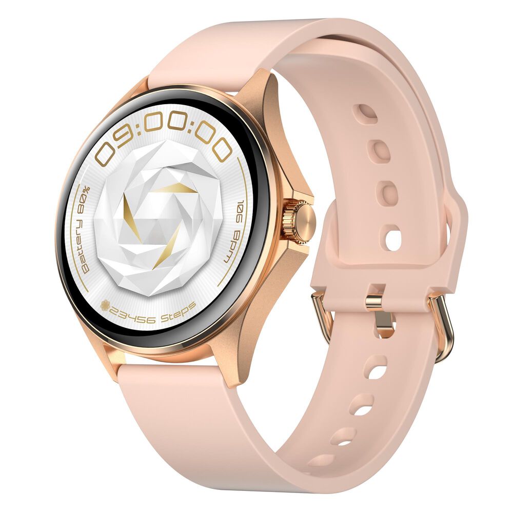 AuraFit Ella 1 Smartwatch in Pink, , large