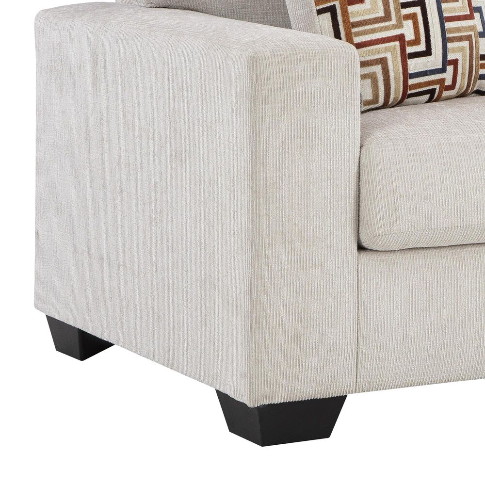 Ashley Aviemore Stationary Loveseat in Stone, , large
