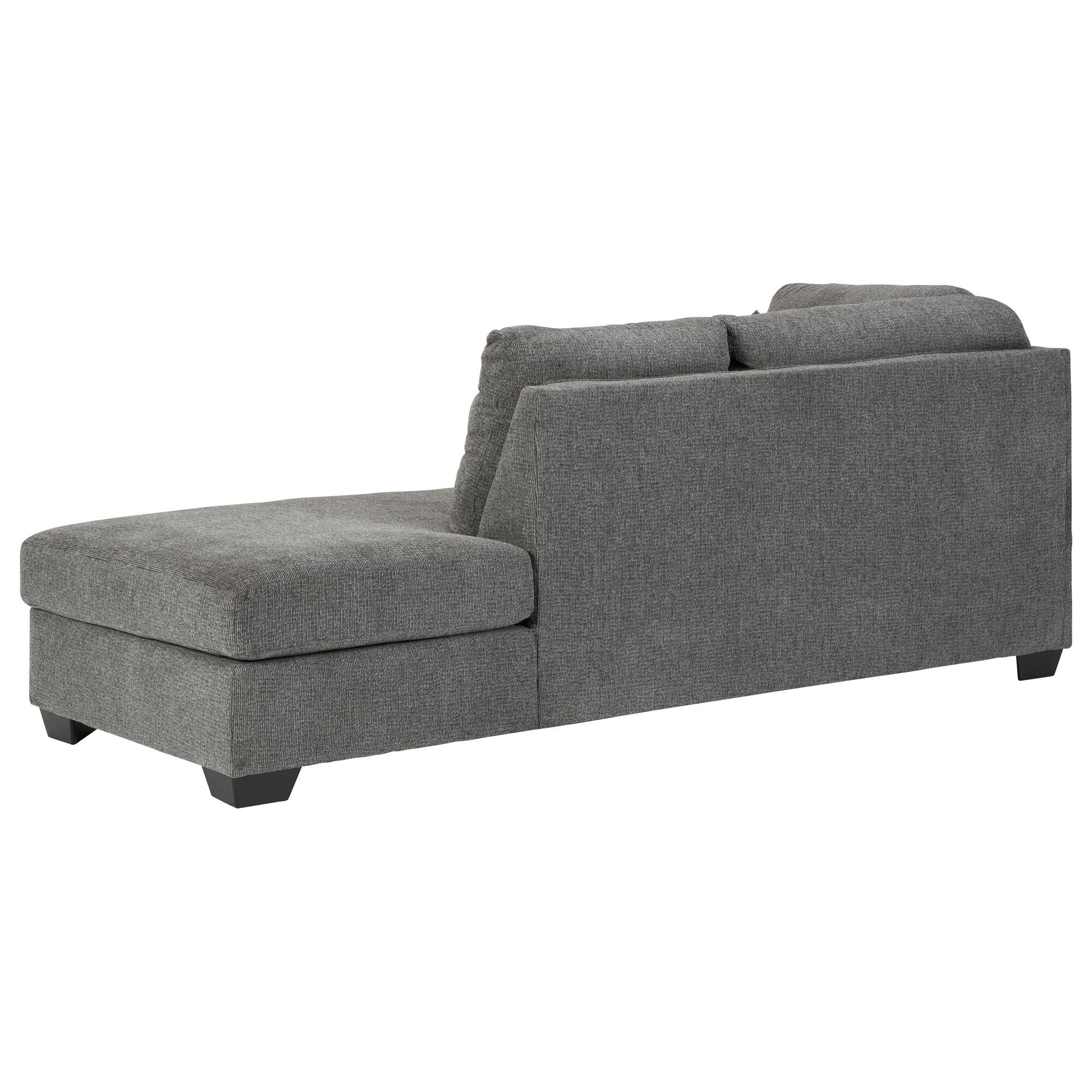 Dalhart charcoal 2 piece clearance right chaise sectional