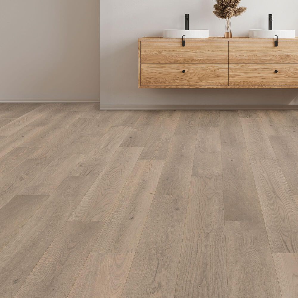 Pergo Woodlette Estates Smoke Wisp Oak 8&quot; x 54&quot; Laminate, , large