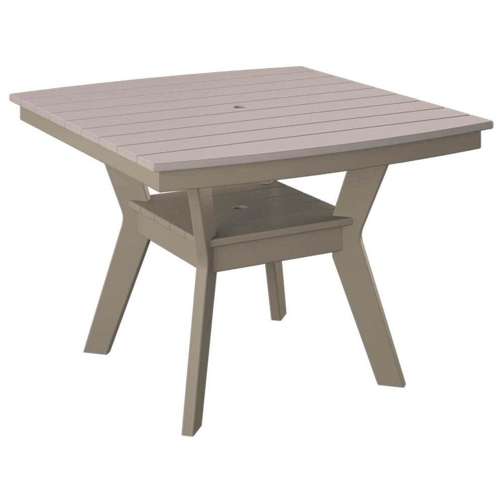 Amish Country 5-Piece Patio Counter Height Dining Set in Sand and Weatherwood, , large