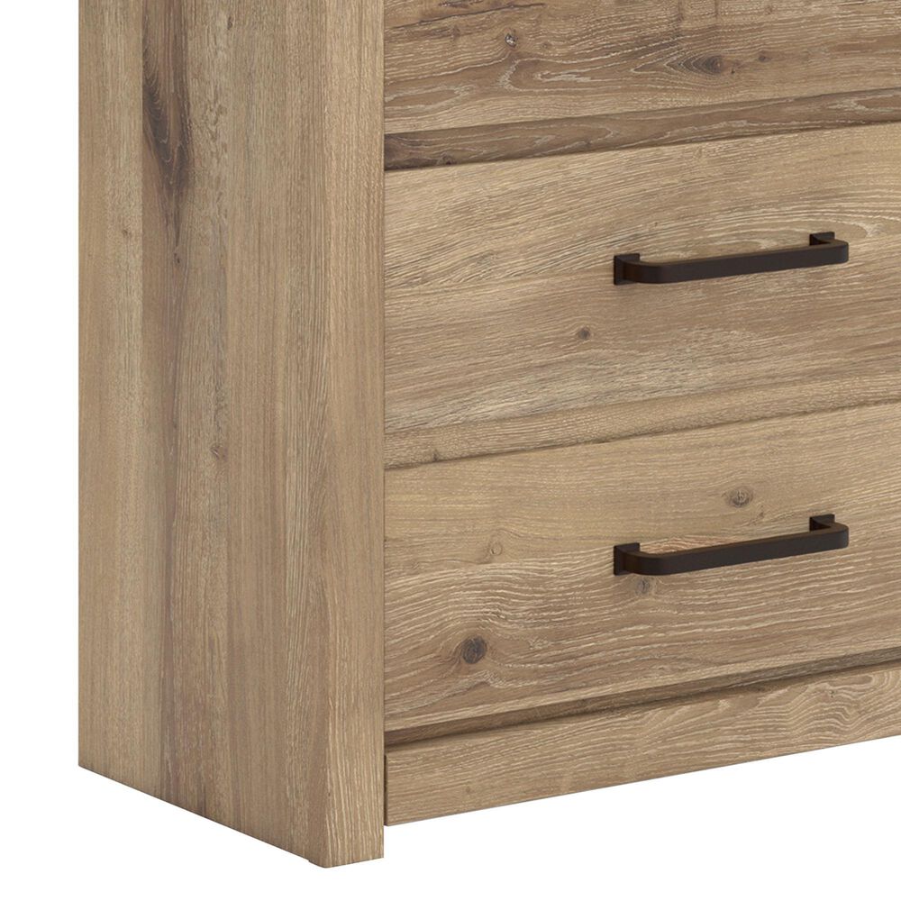 Ashley Brozmont 5-Drawer Chest in Natural Brown, , large