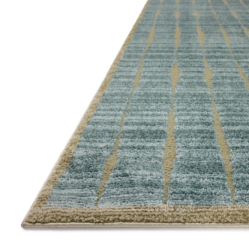 Chris Loves Julia x Loloi Calvin Ocean and Olive 7'10" x 10' Area Rug, , large