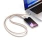 Satechi Onthego Crossbody USB-C Lanyard Cable in Desert Rose, , large