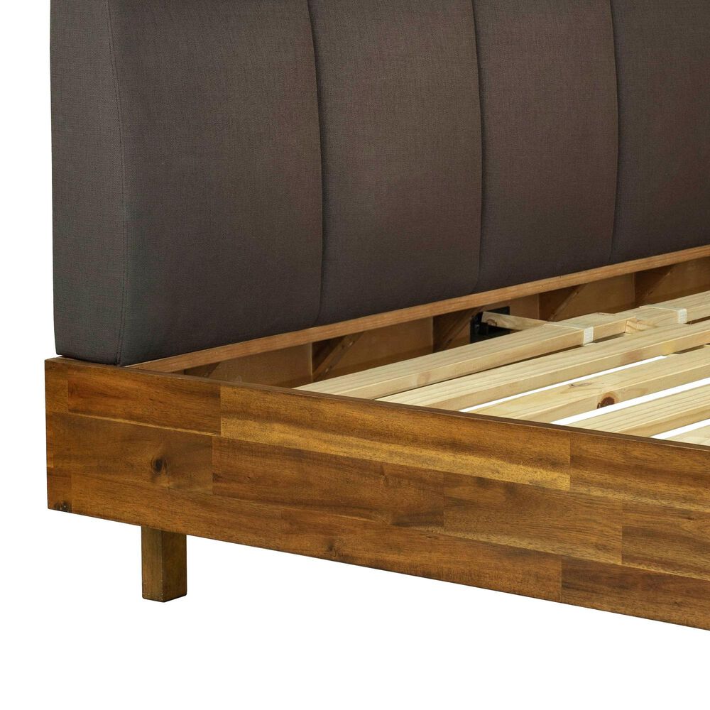 Lh Imports Remix Queen Bed in Brown, , large