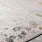 Surya Solar 12" x 15" Charcoal, Gray, Saffron and White Area Rug, , large