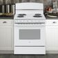 GE Appliances 30" Free-Standing Electric Range with Coil Top in White, , large