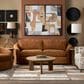 Slatehouse Mason Round Cocktail Table in Brown, , large