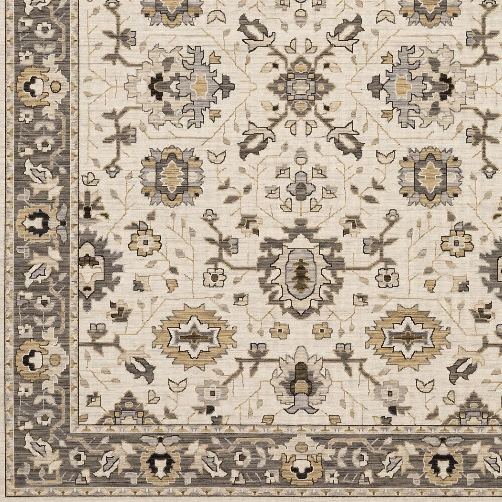Oriental Weavers Acacia ACA06 Beige and Grey 2&#39; x 3&#39; Area Rug, , large