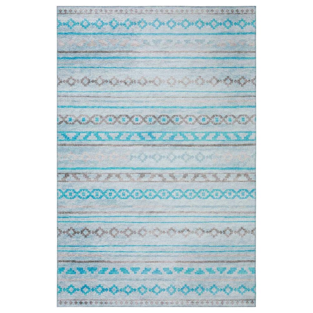 Dalyn Rug Company Sedona Southwestern 10" Round Skydust Indoor/Outdoor Area Performance Rug, , large