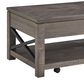 Crystal City Dexter Lift-Top Cocktail Table in Driftwood, , large