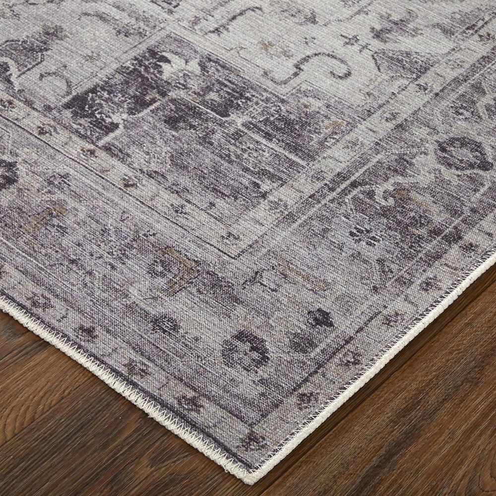 Feizy Percy 4&#39; x 6&#39; Gray and Ivory Area Rug, , large