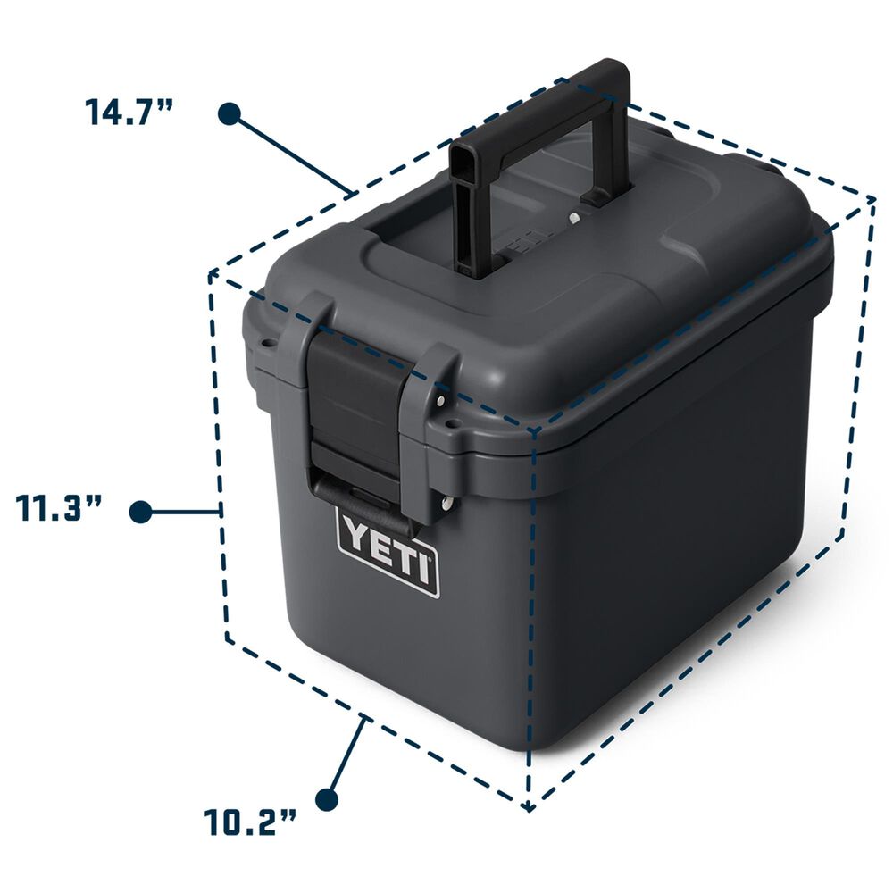 YETI LoadOut GoBox 15L Gear Case in Rescue Red, , large