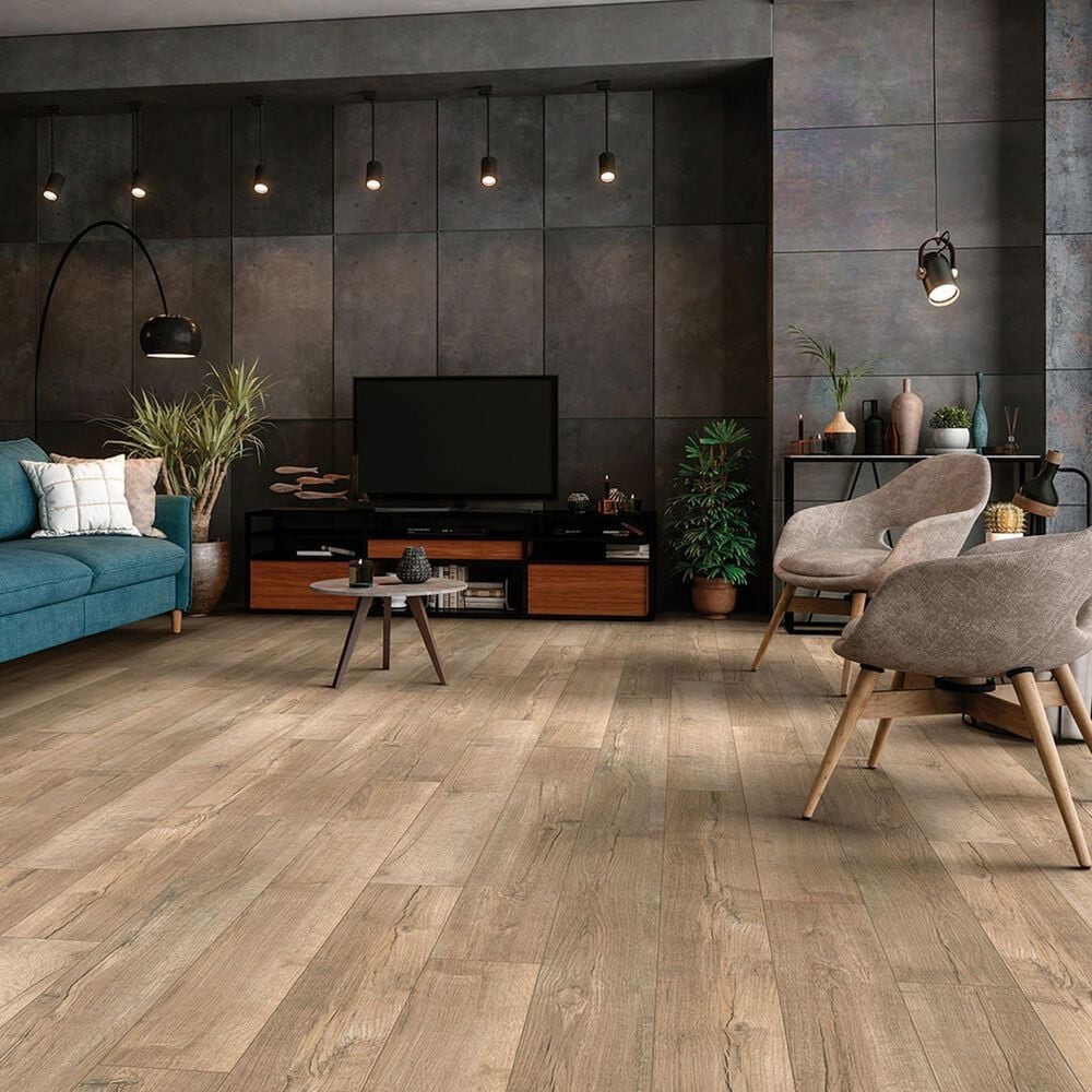 Herregan Distributors Cross Creek Rustic Taupe 8&quot; x 60&quot; Luxury Vinyl Plank, , large