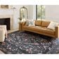 Rifle Paper Co Maison 3"9" x 5"6" Tuileries Black Area Rug, , large