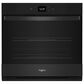 Whirlpool 30" Smart Built-In Single Electric Wall Oven with Air Fry in Black, , large