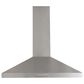 Roma Professional Tivoli 36" Convertible Wall Mount Range Hood in Stainless Steel, , large