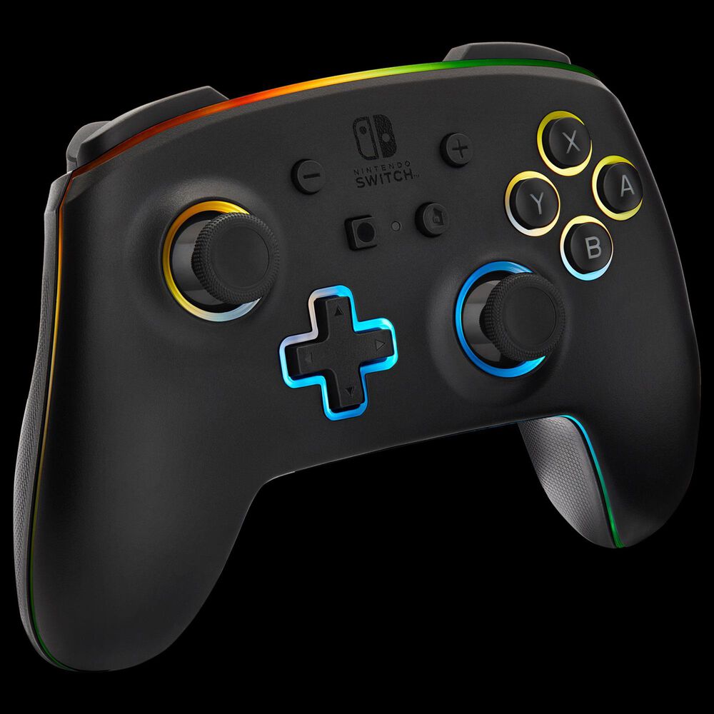 PowerA Enhanced Wireless Controller for Nintendo Switch with Lumectra in Black, , large