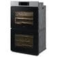 Samsung 2-Piece Kitchen Package with Stainless Steel 30" Built-In Double Wall Oven and Black Stainless Steel 36" Gas Cooktop, , large
