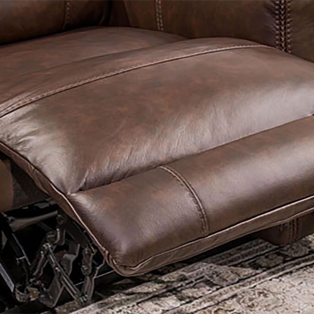 Ashley Gravier Power Reclining Sofa with Adjustable Headrest in Cordova, , large