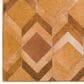 Dalyn Rug Company Durango Chevron 8" x 10" Spice Indoor/Outdoor Area Rug, , large