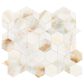 Dal-Tile Gamma Bella 14"" X 16"" HYPNOTIC Natural Stone Mosaic Sheet, , large