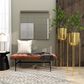 Maple and Jade Dome Indoor/Outdoor Planter with Removable Stand in Polished Gold (Set of 2), , large