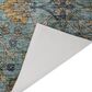 Dalyn Rug Company Silk Road Denim, Sky, Gray, Gold, Ivory and Fern 8" x 10" Area Rug, , large