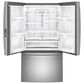 GE Appliances 28.7 Cu. Ft. 3-Door French Door Refrigerator in Stainless Steel, , large