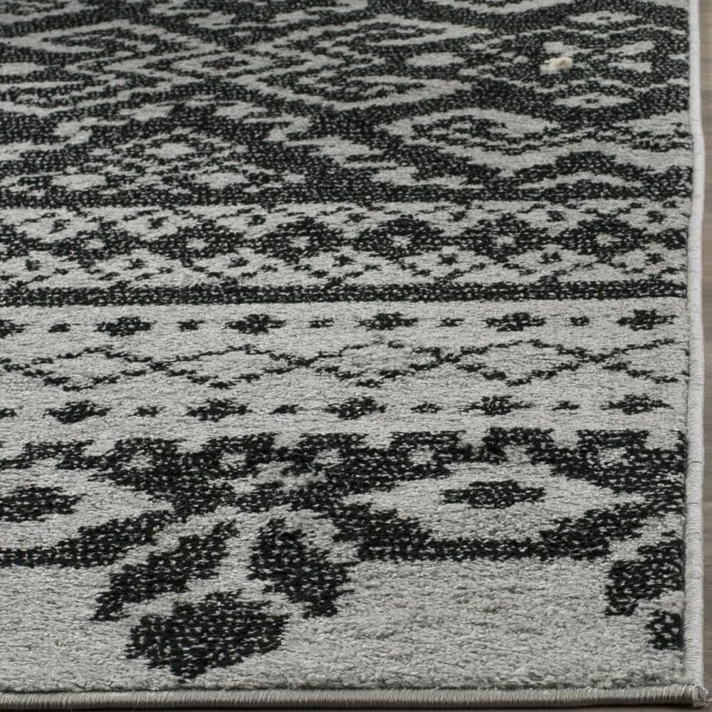 Safavieh Adirondack ADR107A-216 2&#39;6&quot; x 16&#39; Silver/Black Runner, , large