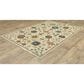 Oriental Weavers Francesca Transitional 6"7" x 9"6" Ivory Area Rug, , large