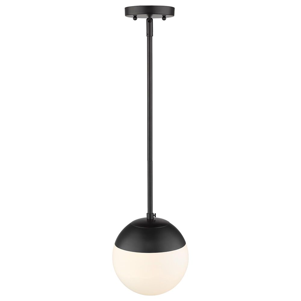 Golden Lighting Dixon Small Pendant in Matte Black, , large