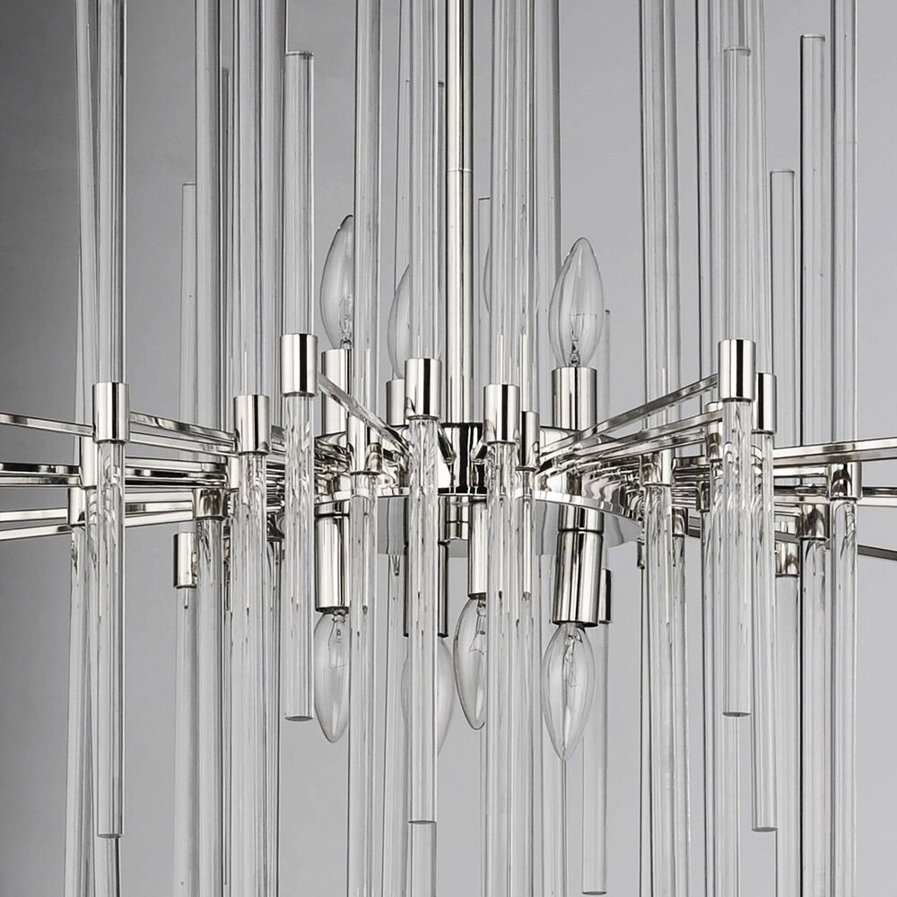 Maxim Lighting Divine 8-Light Chandelier in Polished Nickel, , large