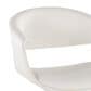 Lumisource Curvo Task Chair with White Cushion in Gold, , large