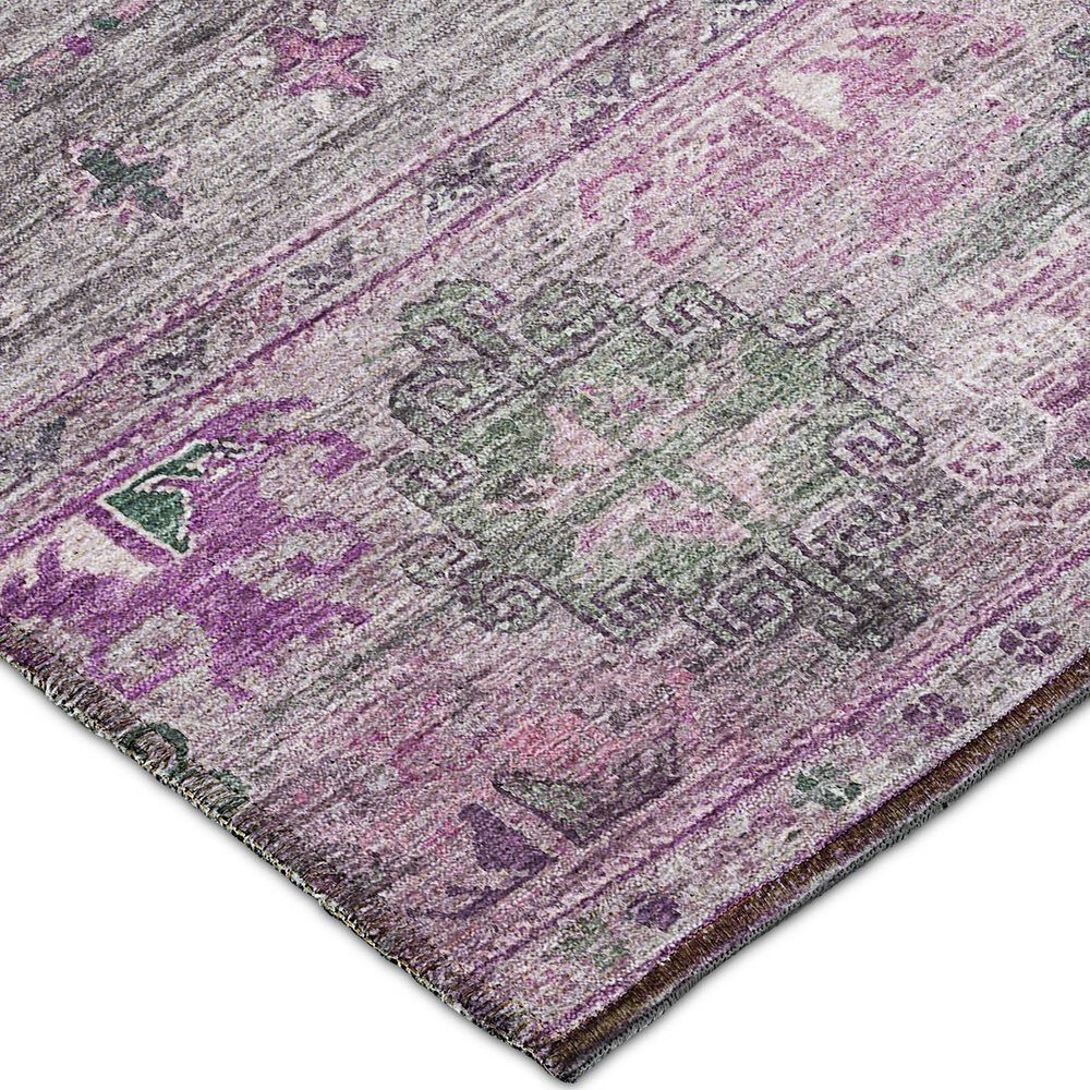 Dalyn Rug Company Karaj KJ5 5&#39; x 7&#39;6&quot; Purple Indoor/Outdoor Area Rug, , large