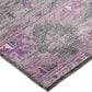 Dalyn Rug Company Karaj KJ5 5" x 7"6" Purple Indoor/Outdoor Area Rug, , large