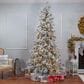 The Gerson Company 9" Pre-Lit Lightly Snowbell Pine Christmas Tree in Green, , large