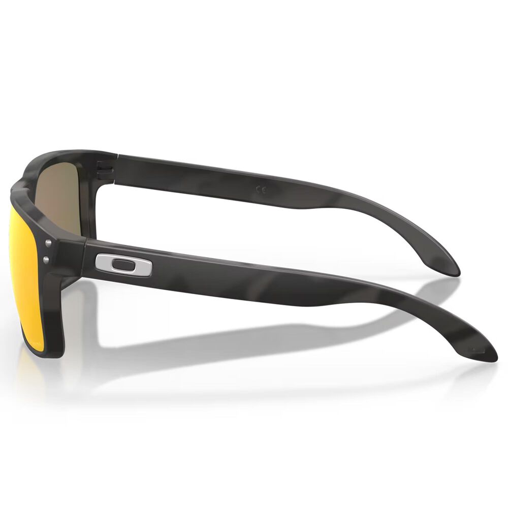 Oakley Men&#39;s Sunglasses with Prizm Ruby Lenses in Black Camo, , large