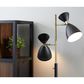 Adesso Oscar Tree Lamp in Black and Antique Brass, , large