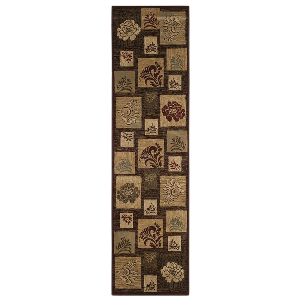 Safavieh Lyndhurst LNH554 2"3" x 8" Brown and Multicolor Runner, , large
