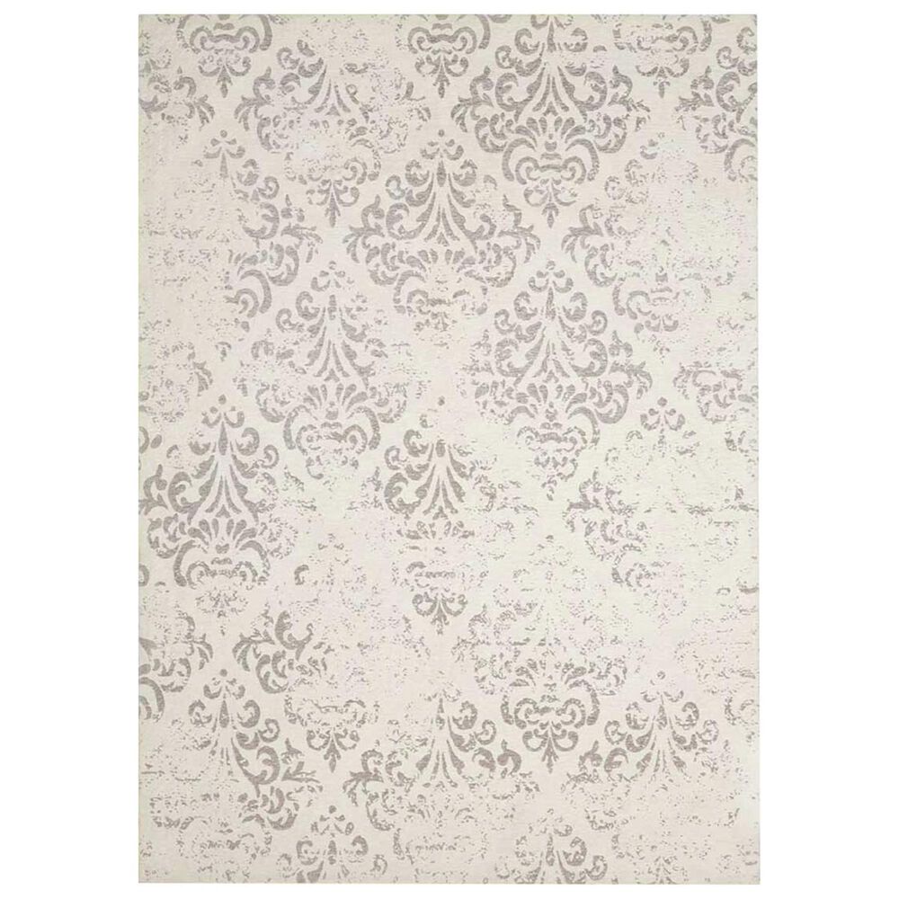 Nourison Damask DAS03 8&#39; x 10&#39; Ivory Area Rug, , large