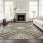 Dalyn Rug Company Portico PO5 Black 10" x 14" Area Rug, , large