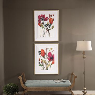 Uttermost Vivid Arrangement Floral Prints (Set of 2), , large