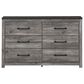 Ashley Bronyan 4-Piece King Bedroom Set in Dark Gray, , large