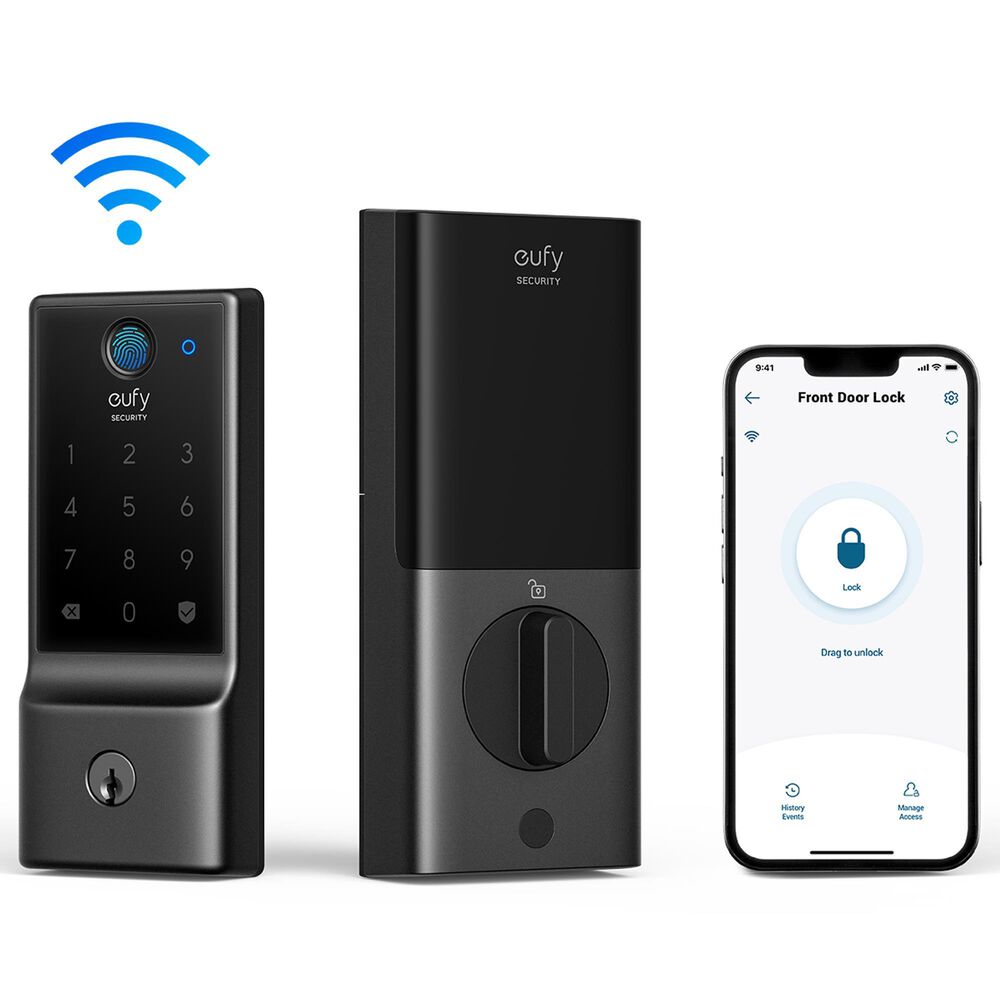 eufy C220 Security Smart Lock in Black, , large