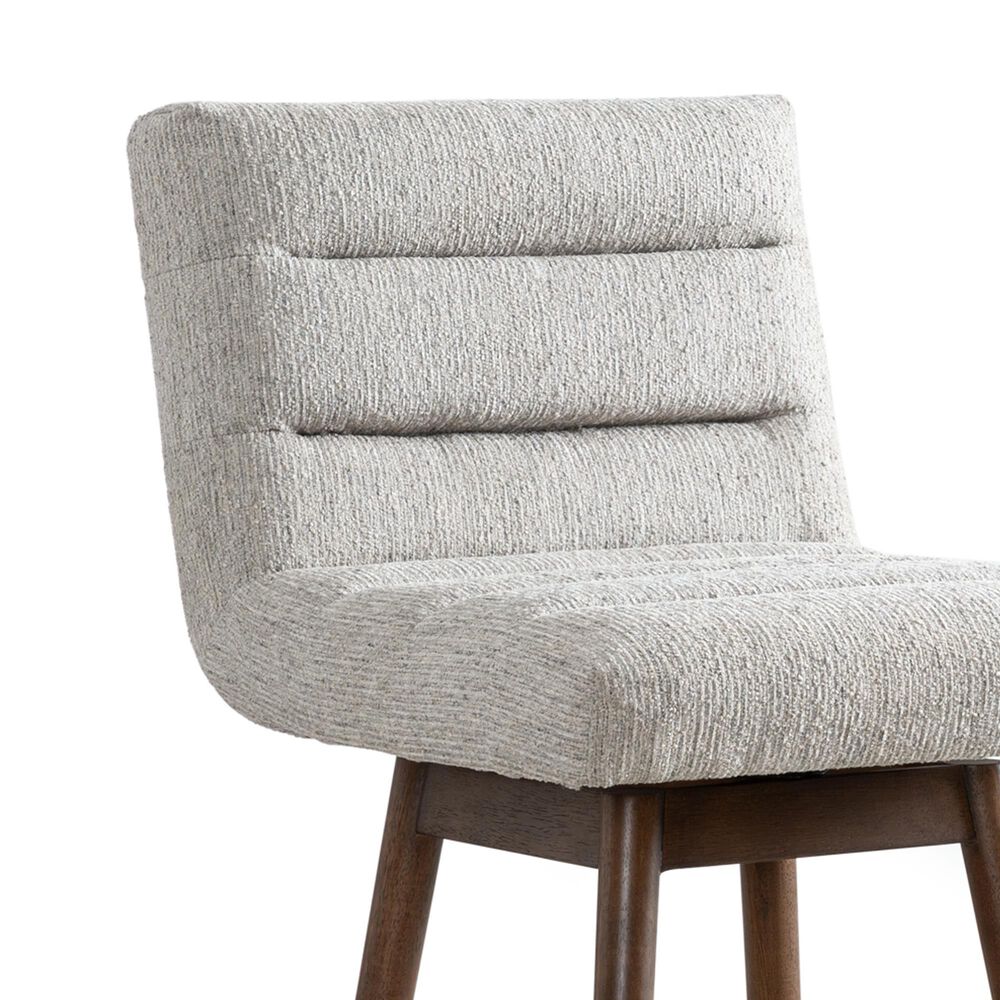 Armen Living Elias 30" Swivel Bar Stool in Brown Oak, , large