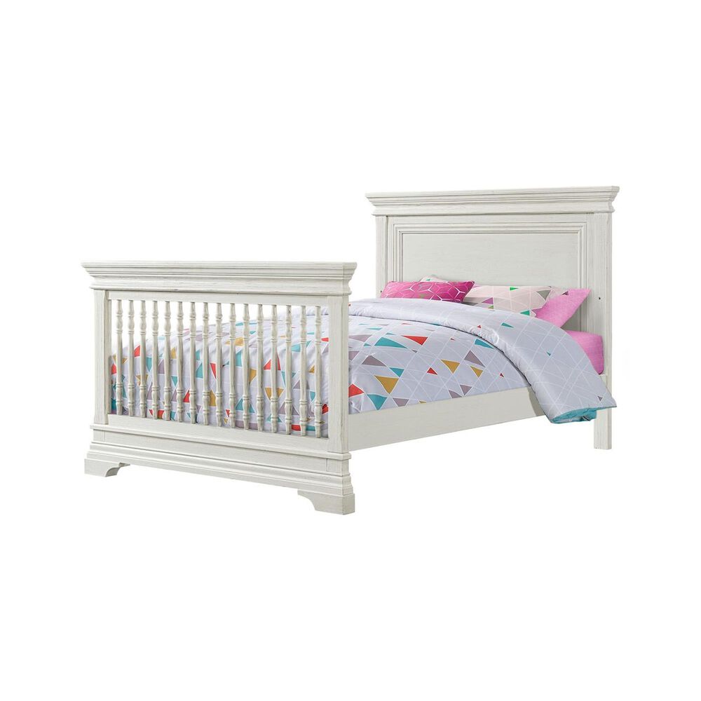 Eastern Shore Olivia 4- in -1 Convertible Crib in Brushed White, , large