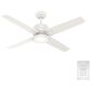 Hunter Axial 52" Ceiling Fan with LED in Fresh White, , large