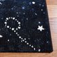 Safavieh Carousel 10" x 14" Dark Blue and Light Blue Kids Rug, , large